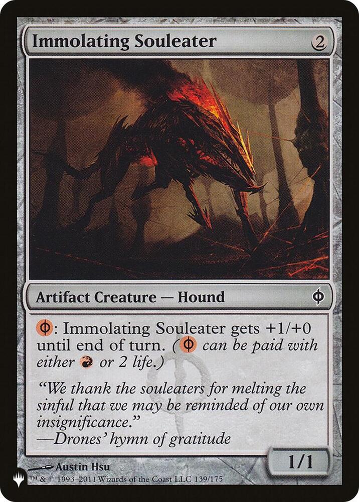 Immolating Souleater [The List Reprints] 139/175
