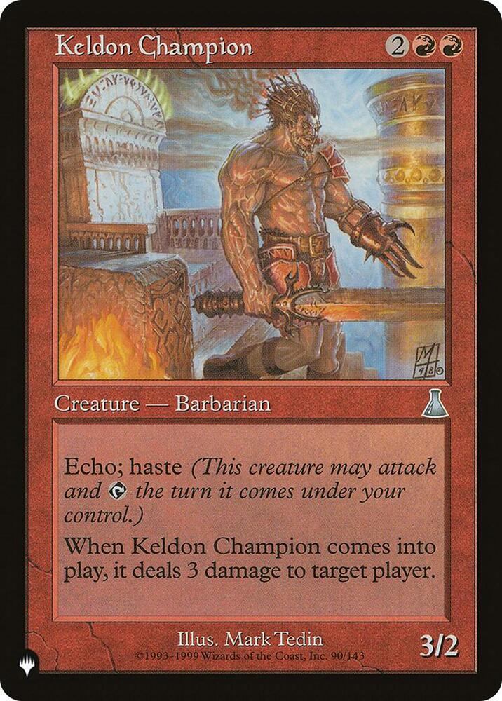 Keldon Champion [The List Reprints] 90/143