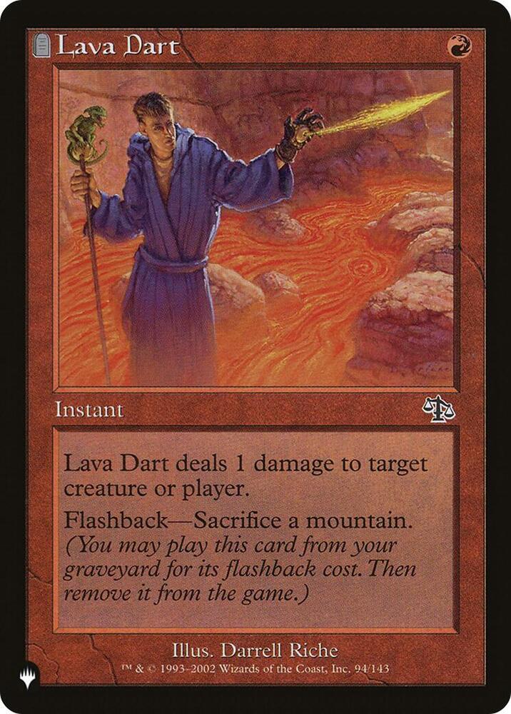 Lava Dart [The List Reprints] 94/143