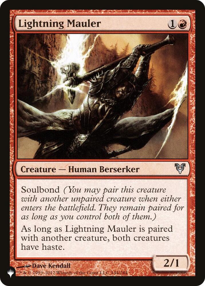 Lightning Mauler [The List Reprints] 144/244