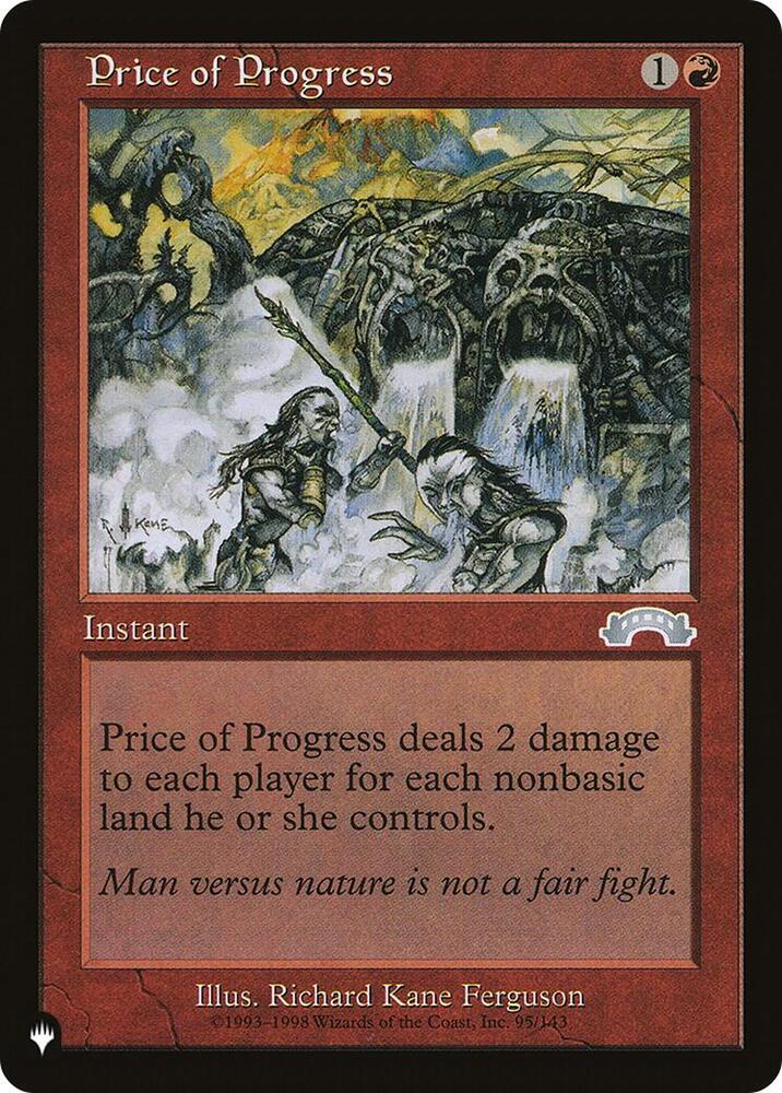 Price of Progress (EXO) [The List Reprints] 95/143