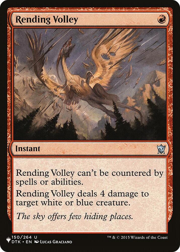 Rending Volley [The List Reprints] 150/264