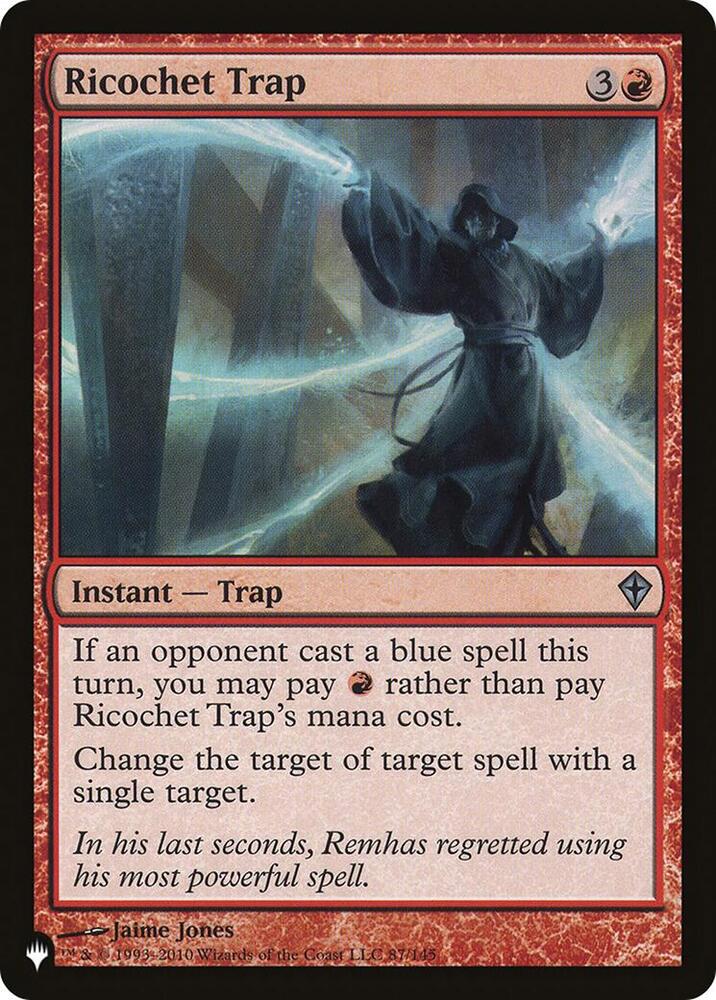 Ricochet Trap [The List Reprints] 87/145