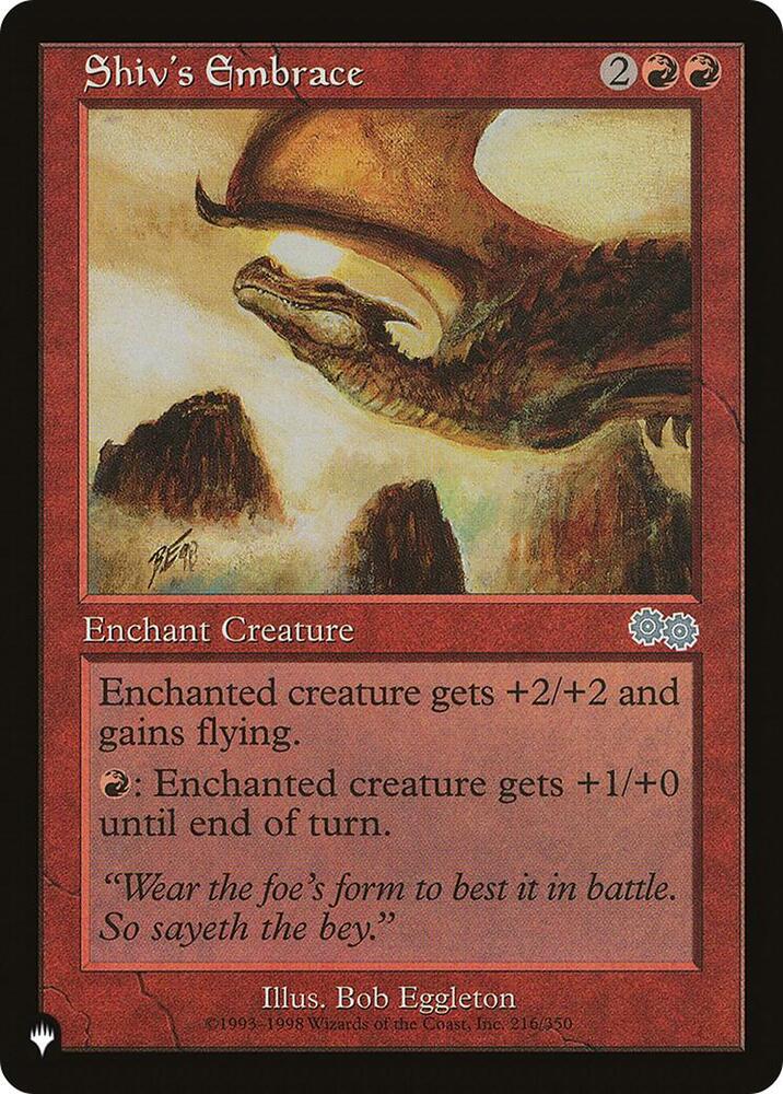 Shiv's Embrace [The List Reprints] 216/350