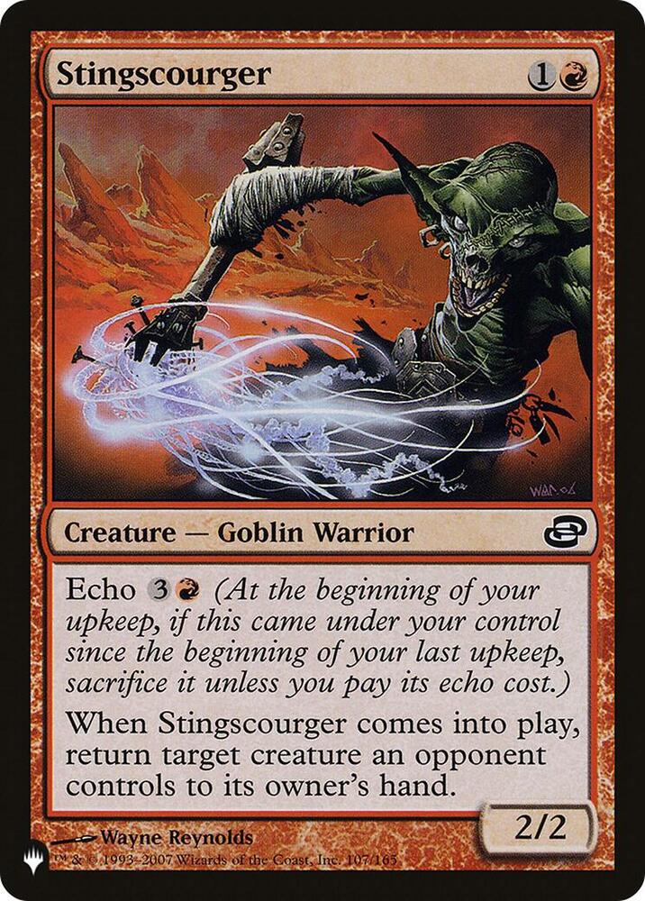Stingscourger [The List Reprints] 107/165
