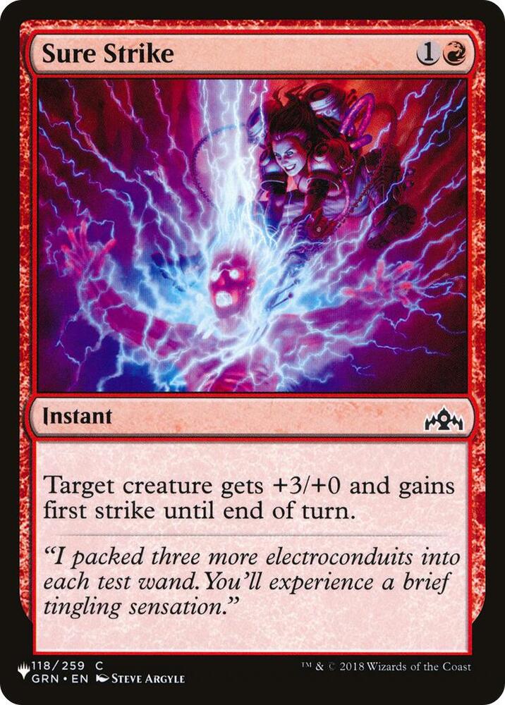 Sure Strike [The List Reprints] 118/259