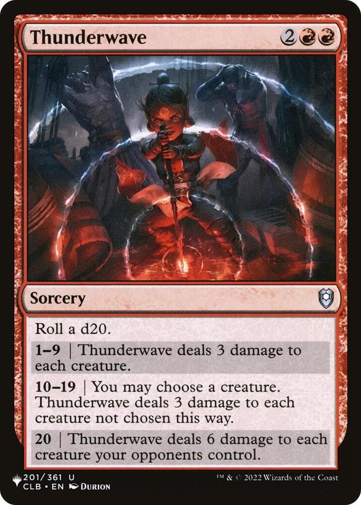 Thunderwave [The List Reprints] 201/361