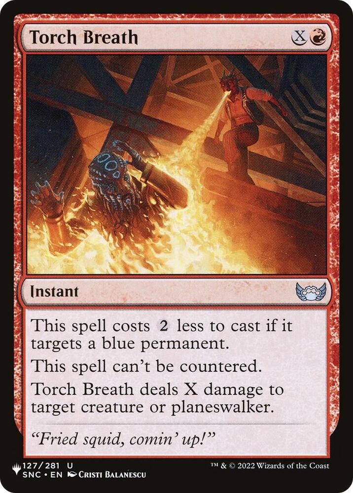 Torch Breath [The List Reprints] 127/281