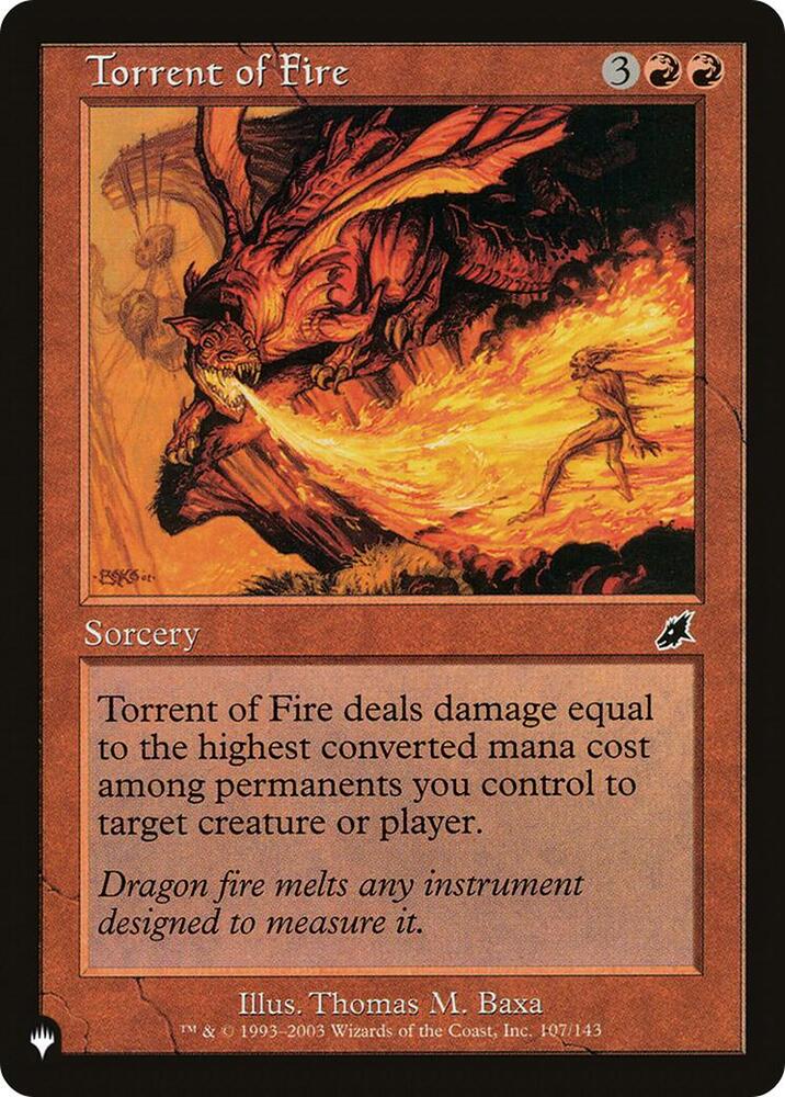 Torrent of Fire [The List Reprints] 107/143