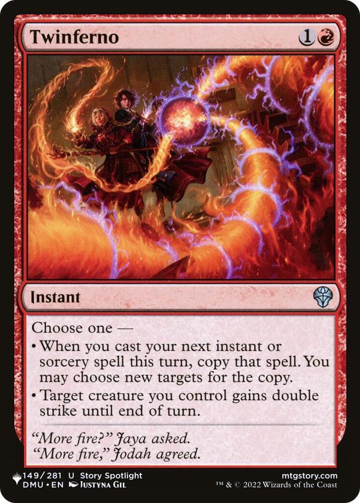 Twinferno [The List Reprints] 149/281