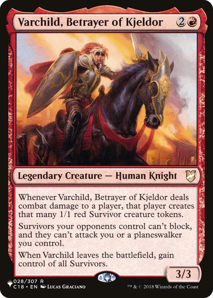 Varchild, Betrayer of Kjeldor [The List Reprints] 028/307