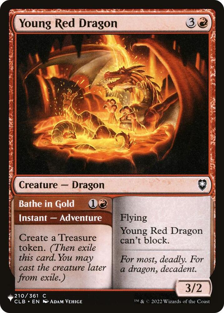 Young Red Dragon [The List Reprints] 210/361