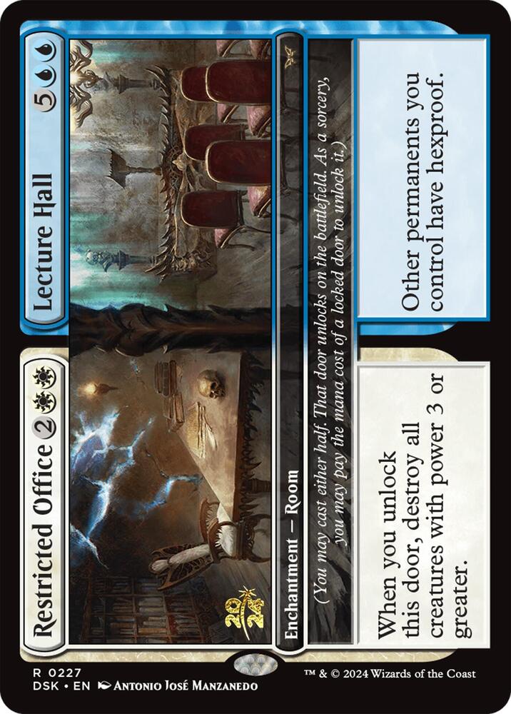 Restricted Office // Lecture Hall [Prerelease Cards] 227