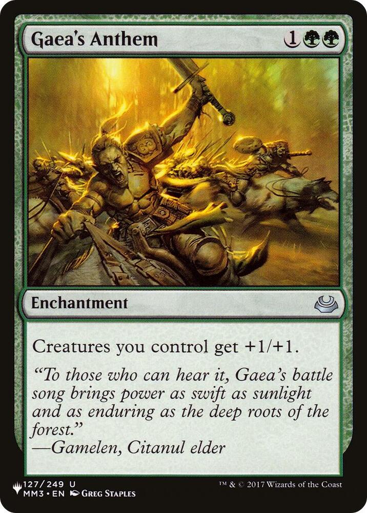 Gaea's Anthem (MM3) [The List Reprints] 127/249