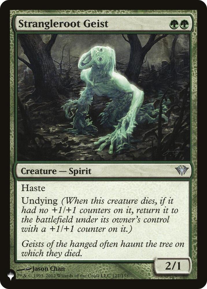 Strangleroot Geist (DKA) [The List Reprints] 127/158