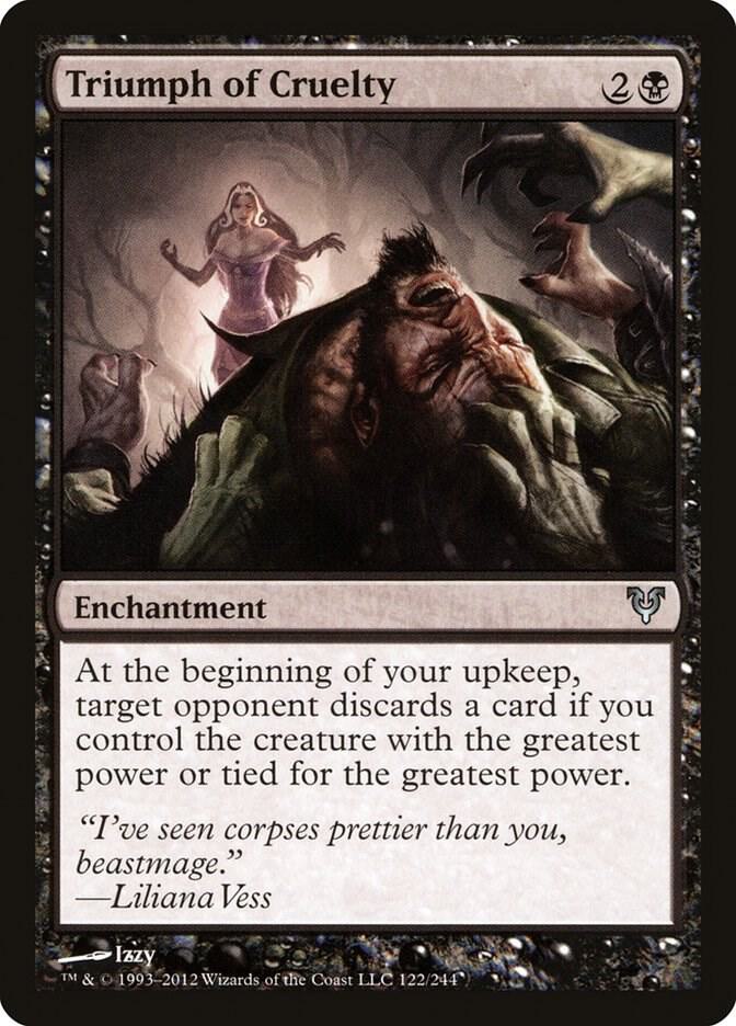 Triumph of Cruelty [Avacyn Restored] 122