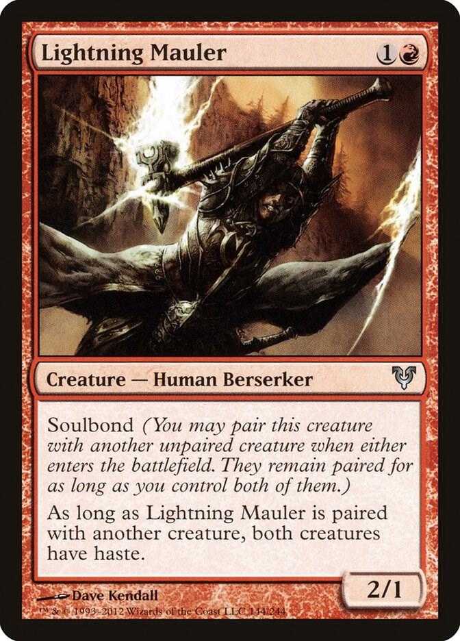 Lightning Mauler [Avacyn Restored] 144