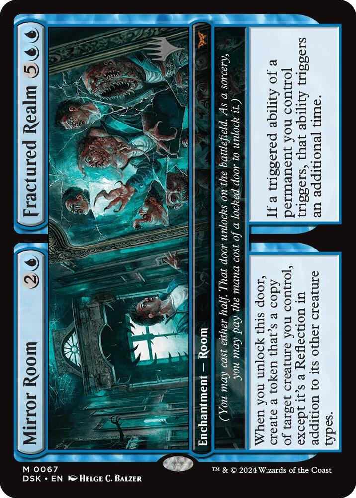Mirror Room // Fractured Realm [Promo Pack: Duskmourn: House of Horror] 67