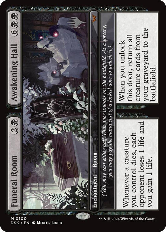 Funeral Room // Awakening Hall [Promo Pack: Duskmourn: House of Horror] 100