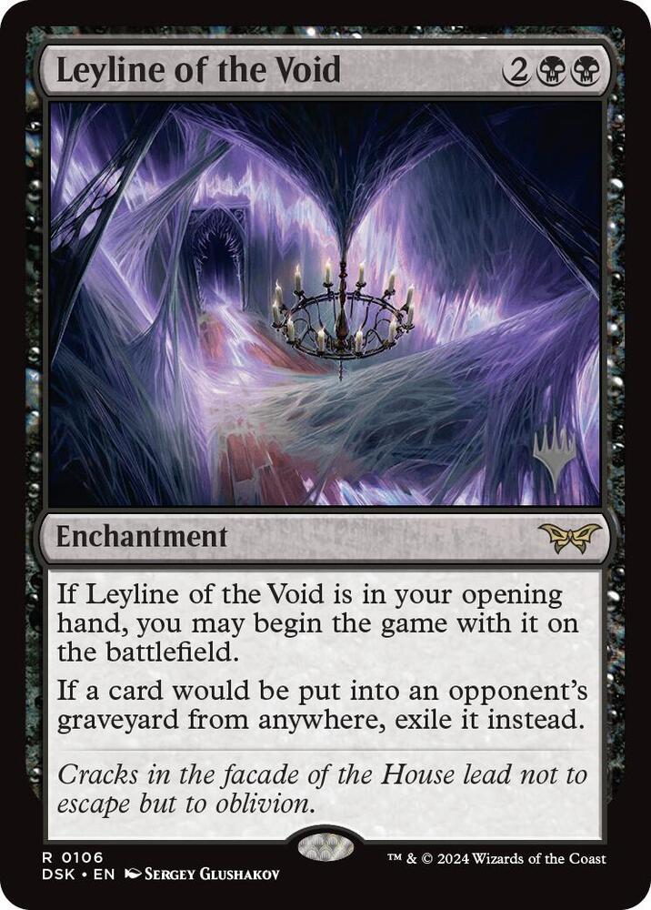 Leyline of the Void [Promo Pack: Duskmourn: House of Horror] 106