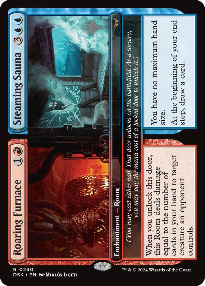 Roaring Furnace // Steaming Sauna [Promo Pack: Duskmourn: House of Horror] 230
