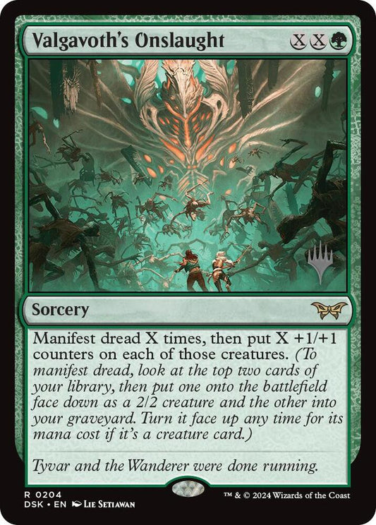 Valgavoth's Onslaught [Promo Pack: Duskmourn: House of Horror] 204