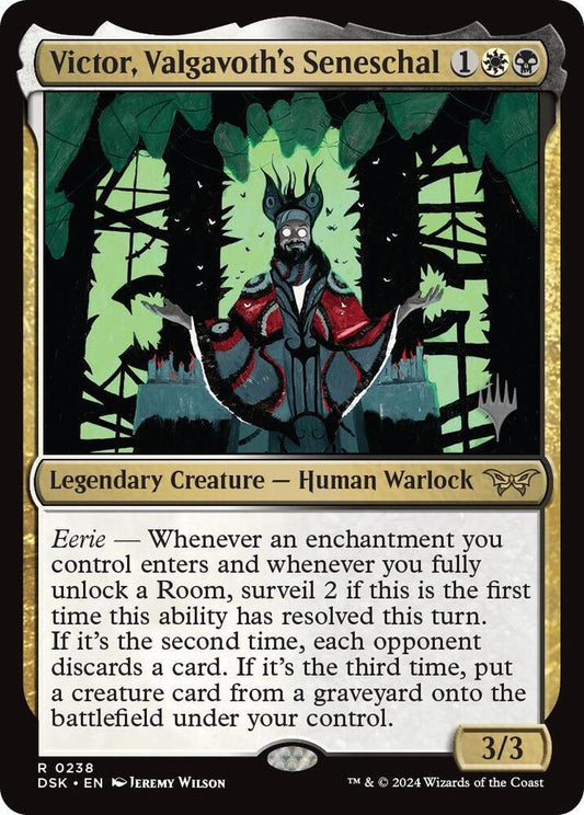 Victor, Valgavoth's Seneschal [Promo Pack: Duskmourn: House of Horror] 238