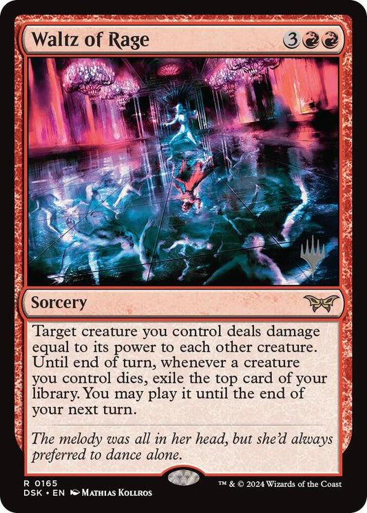 Waltz of Rage [Promo Pack: Duskmourn: House of Horror] 165