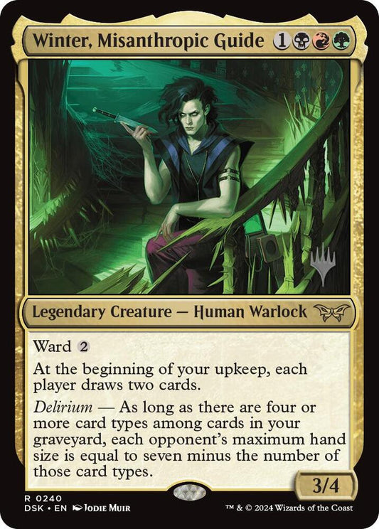 Winter, Misanthropic Guide [Promo Pack: Duskmourn: House of Horror] 240