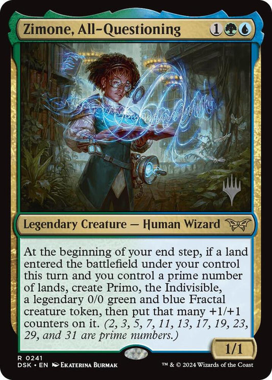 Zimone, All-Questioning [Promo Pack: Duskmourn: House of Horror] 241