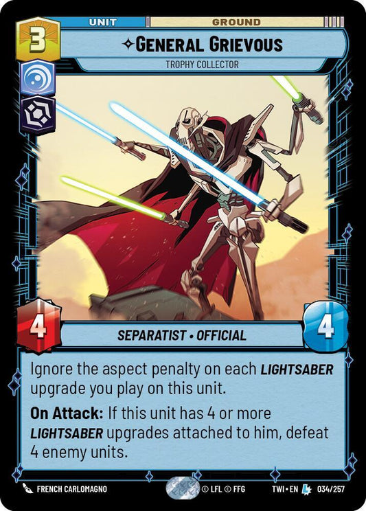 General Grievous - Trophy Collector [Twilight of the Republic] 034/257