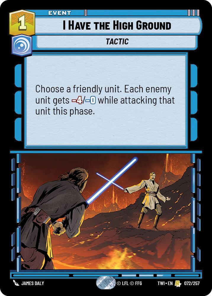 I Have The High Ground [Twilight of the Republic] 072/257