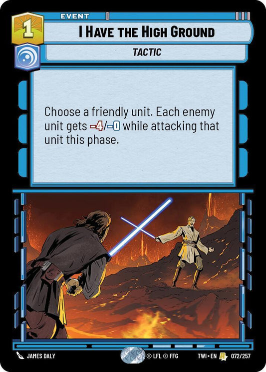 I Have The High Ground [Twilight of the Republic] 072/257