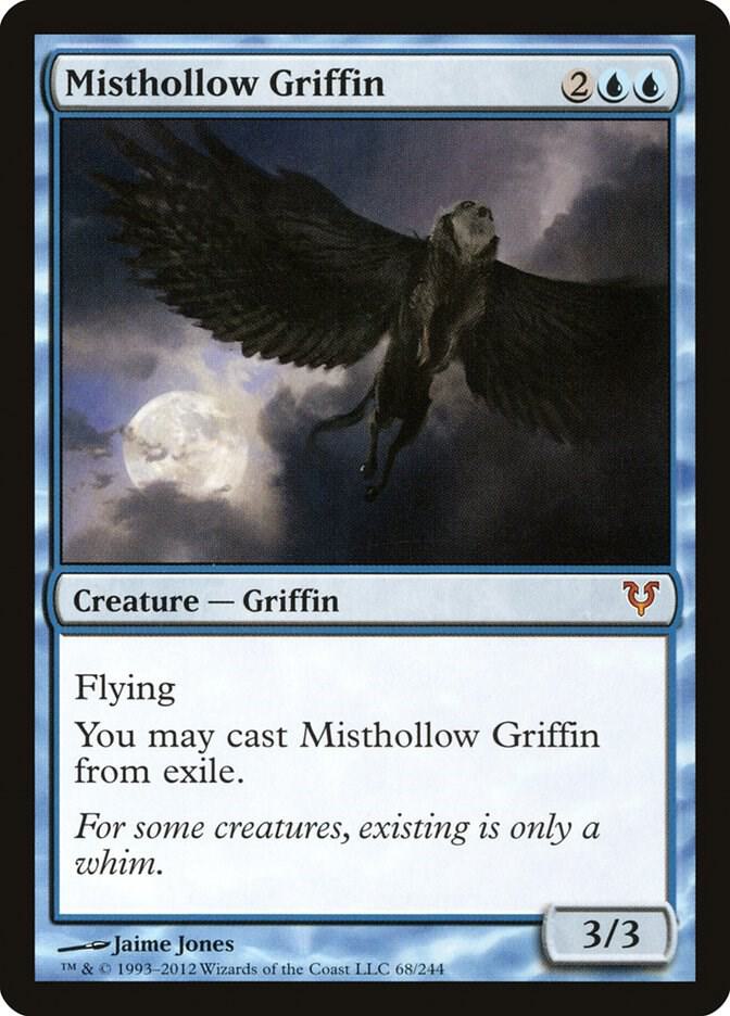 Misthollow Griffin [Avacyn Restored] 68