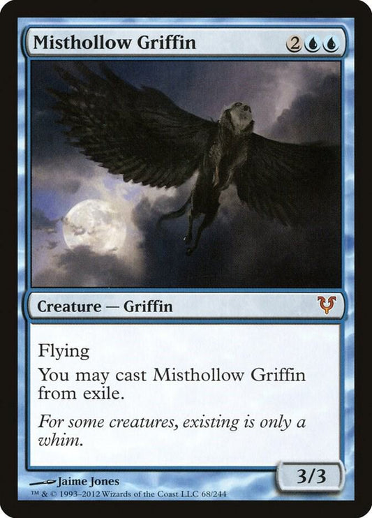 Misthollow Griffin [Avacyn Restored] 68