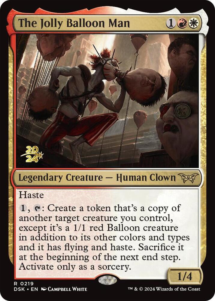 The Jolly Balloon Man [Prerelease Cards] 219