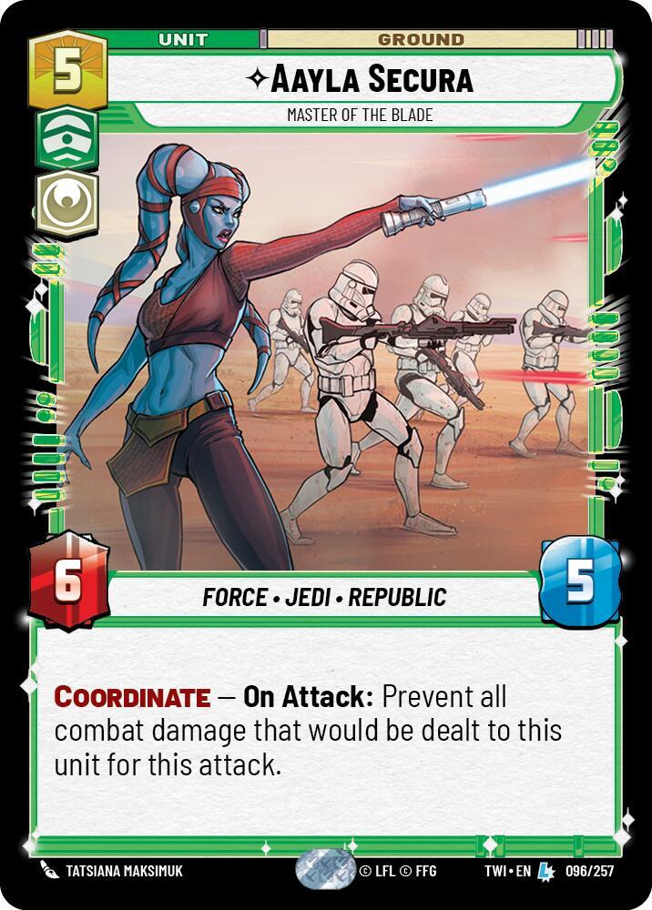 Aayla Secura - Master of the Blade [Twilight of the Republic] 096/257