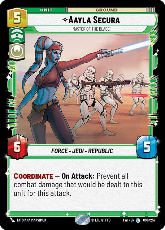 Aayla Secura - Master of the Blade [Twilight of the Republic] 096/257