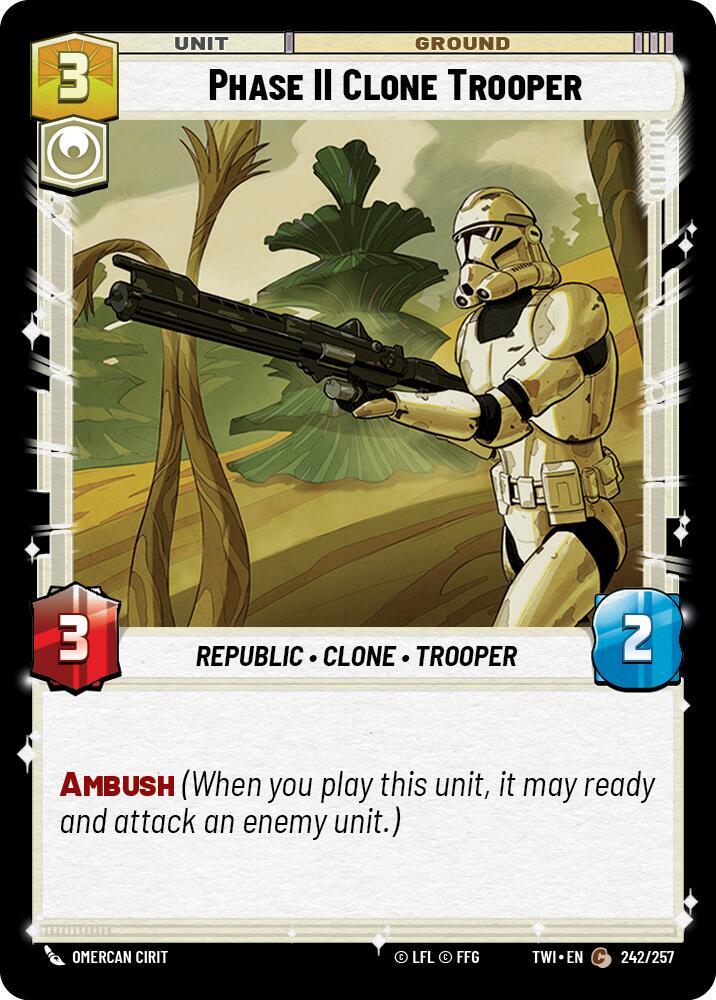 Phase II Clone Trooper [Twilight of the Republic] 242/257