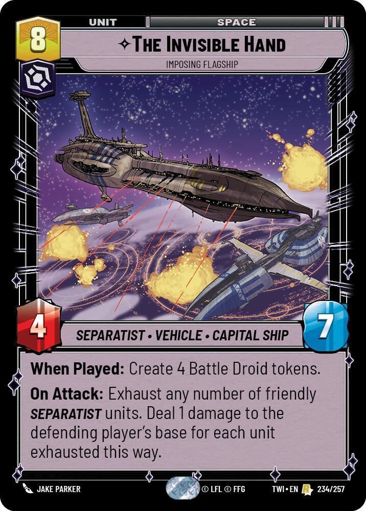 The Invisible Hand - Imposing Flagship [Twilight of the Republic] 234/257