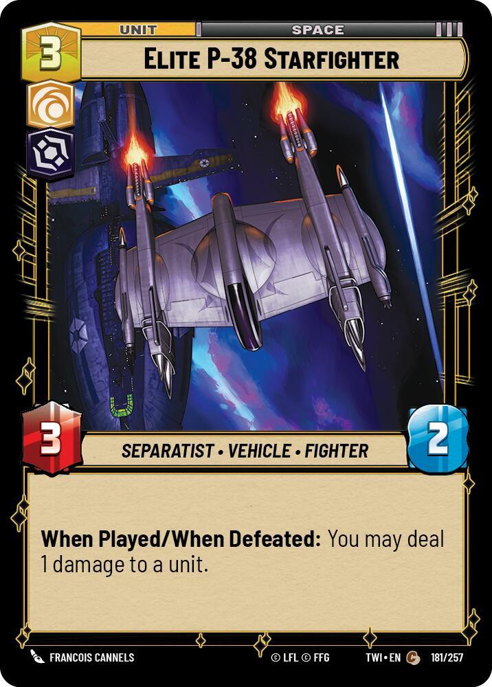 Elite P-38 Starfighter [Twilight of the Republic] 181/257