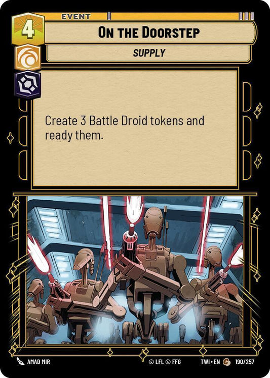 On The Doorstep [Twilight of the Republic] 190/257