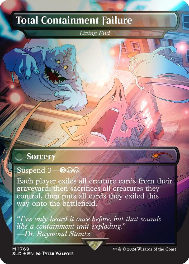 Total Containment Failure - Living End (Rainbow Foil) [Secret Lair Drop Series] 1769