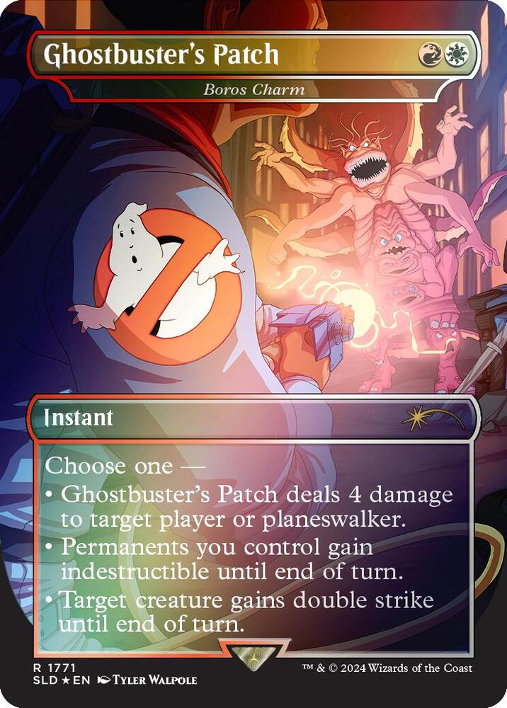 Ghostbuster's Patch - Boros Charm (Rainbow Foil) [Secret Lair Drop Series] 1771