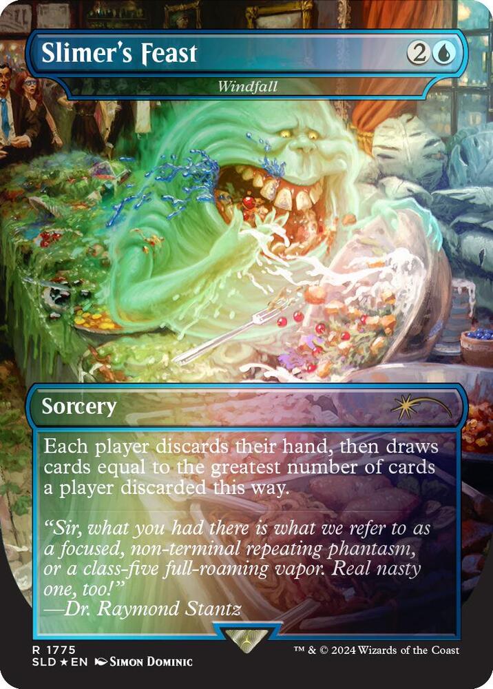 Slimer's Feast - Windfall (Rainbow Foil) [Secret Lair Drop Series] 1775