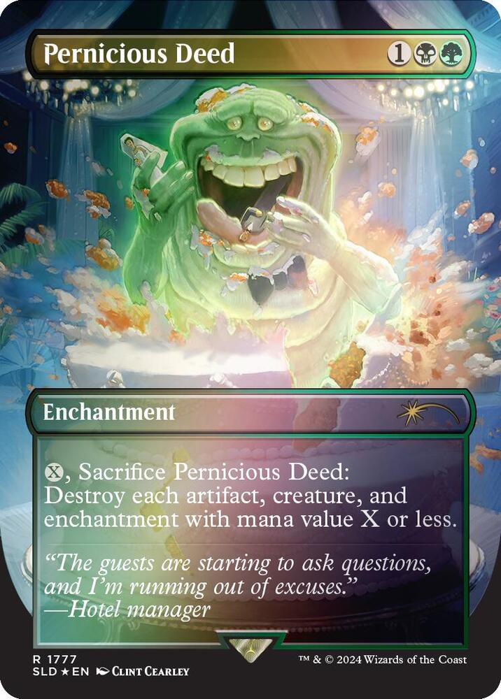 Pernicious Deed (Rainbow Foil) [Secret Lair Drop Series] 1777