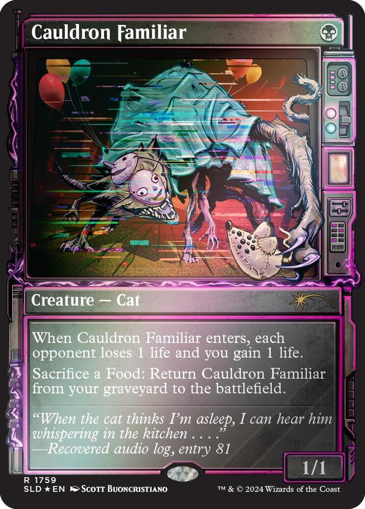 Cauldron Familiar (Rainbow Foil) [Secret Lair Drop Series] 1759