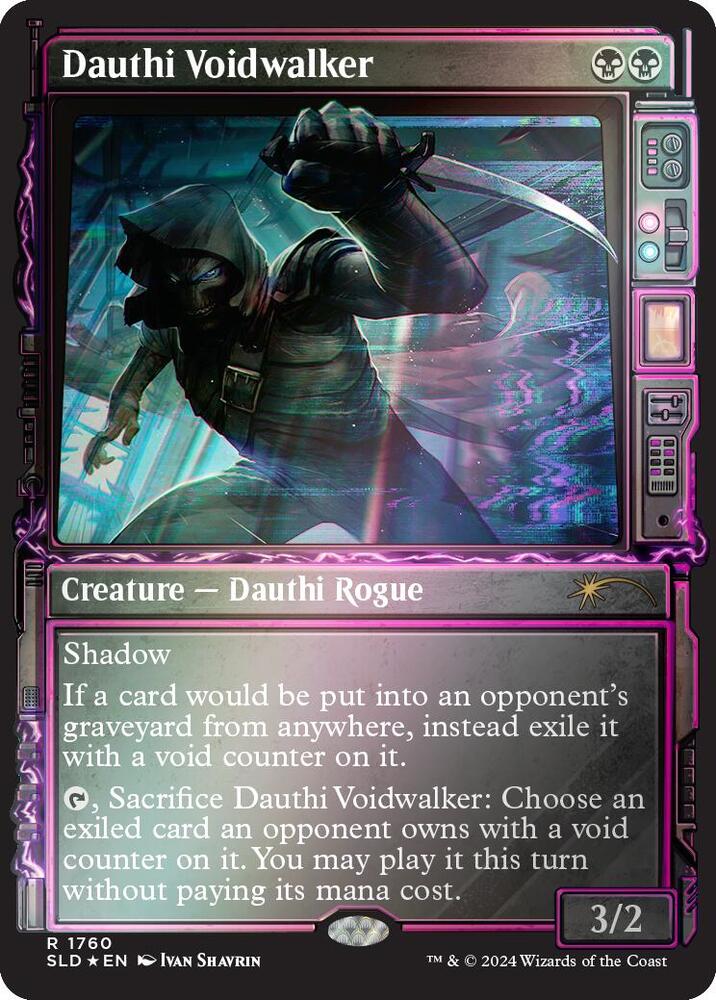 Dauthi Voidwalker (Rainbow Foil) [Secret Lair Drop Series] 1760