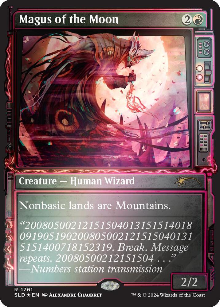 Magus of the Moon (Rainbow Foil) [Secret Lair Drop Series] 1761