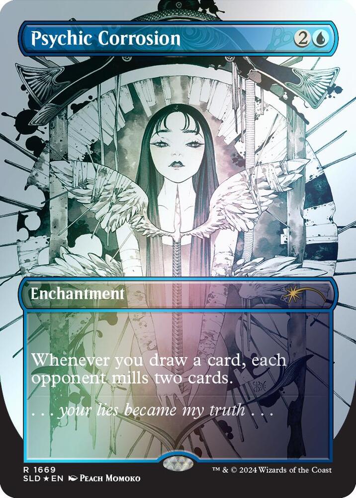 Psychic Corrosion (Rainbow Foil) [Secret Lair Drop Series] 1669